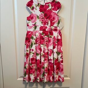 Floral Pink Kids Dress by Dani
